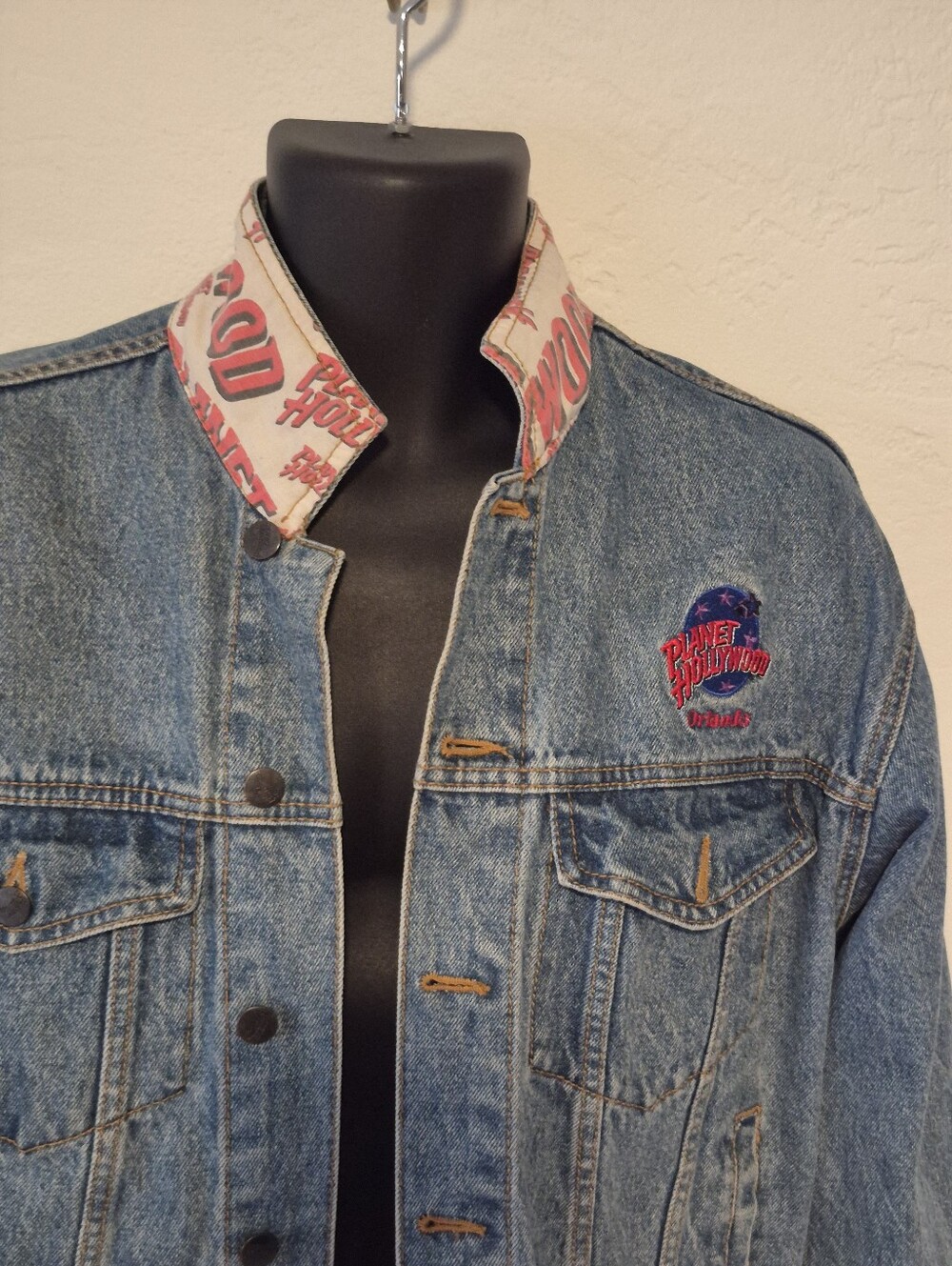 Vintage 90s Jean Jacket M - Picture 5 of 9